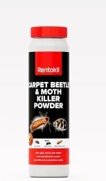 rentkil carpet moth & beetle killer powder