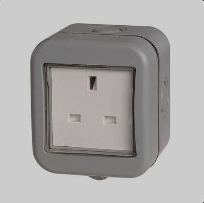 13 amp 1 gang outdoor switch