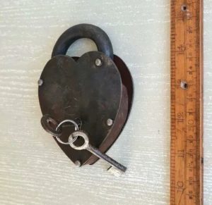 Heart Shaped Padlock