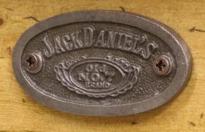 Oval Plaque Jack Daniels