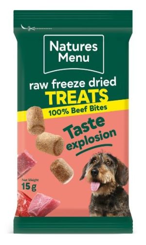 Natures Menu Freeze Dried Beef Bites