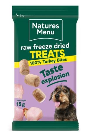 Natures Menu freeze Dried Turkey Bites
