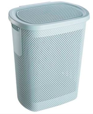 Arne Laundry Hamper 58L Blue