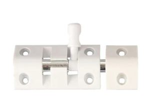 Door Bolt White 51mm