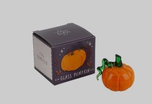 Artisan Glass Pumpkin