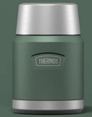 Icon Food Flask Rock Cap Green 470ml