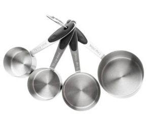 FUSION STAINLESS STEEL MEASURING CUP – 4 PIECE