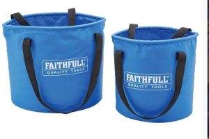 Faithfull 12L & 20L Collapsible Bucket Pack