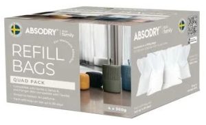 Absodry Moisture Absorber Refill 300g x 4