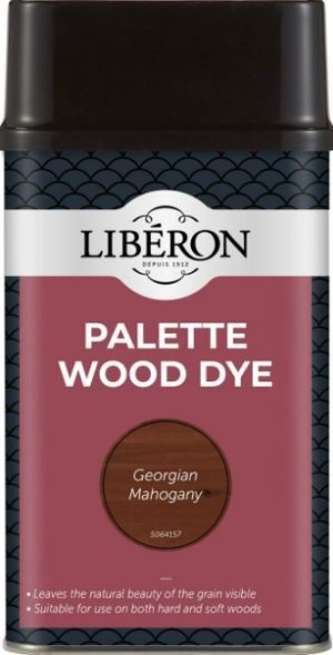 Liberon Palette Wood Dye Georgian Mahogany 250ml
