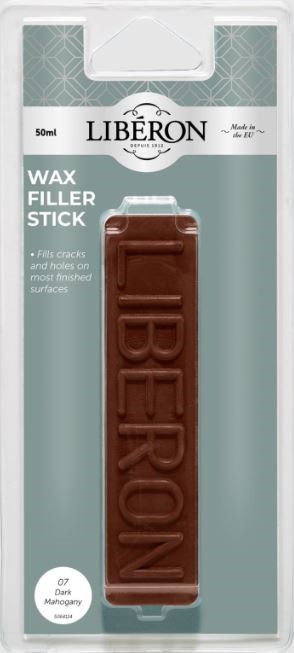 Liberon Wax Filler Stick Dark Mahogany