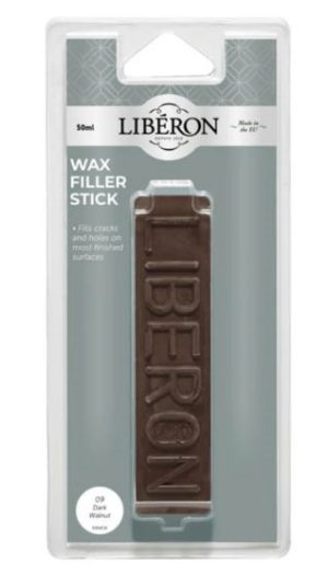 Liberon Wax Filler Stick Dark Walnut