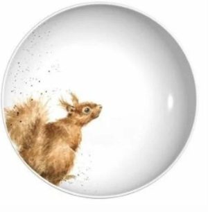 Wrendale Coupe Pasta Bowl Squirrel WNRI4341