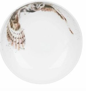 Wrendale Coupe Pasta Bowl Owl WNUB4341
