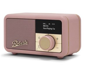 Roberts REVPETITE2DP Revival Petite2 in Dusky Pink DAB+/FM Recha
