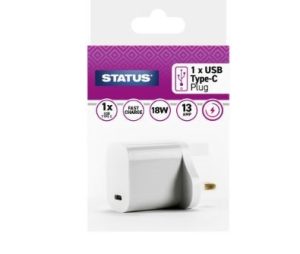Status USB Type C Plug Adaptor S1USBCPLUG1PK4