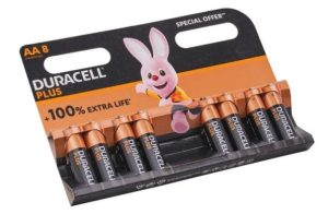 Duracell AA Plus Power 8 Pack
