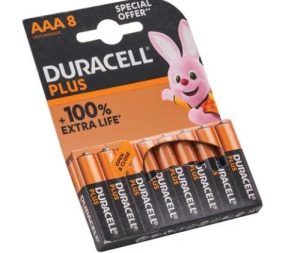 Duracell AAA Plus Power 8 Pack