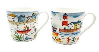 buxton bone china mug flower cards