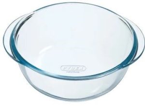 Pyrex Airfryer Dish + Handle Round 26 x 23cm
