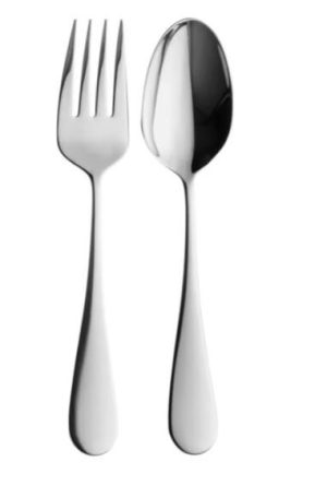 2 Piece Serving Fork & Spoon Set