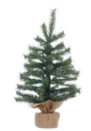 Green Tree Burlap Base 60cm