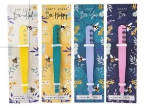 The Beekeeper 4 Assorted 2-In-1 Brow Tools