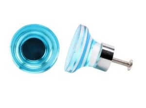 Teal Acrylic Drawer Pull