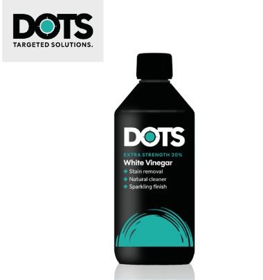 dots extra power bulk white vinegar 20% acidity 1l