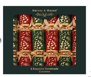 deluxe cracker red poinsetta x 6