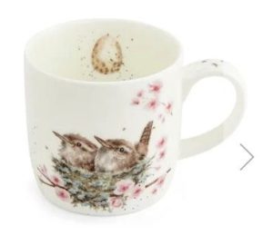 Wrendale Designs ‘Feather your nest’ Wren Mug
