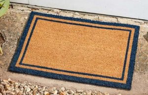 Duo Border – Navy Decoir Mat 40x60cm