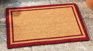 Duo Border – Burgundy Decoir Mat 40x60cm