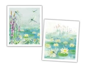 National Trust Dragonflies Plant Based Set of 2 Cleaning Cloths