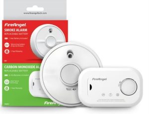 CO + Smoke Alarm Twin Pack + Battery FA6813-SB1-T2