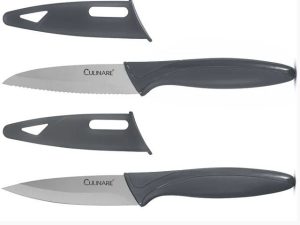 Paring Knife 2 Piece Grey