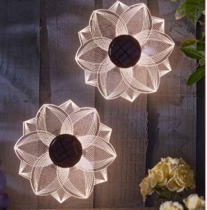 BloomLine Fence & Wall Decor 2pk