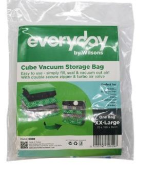 VACUUM STORAGE BAG XX-LARGE 70 X 100 X 35CM