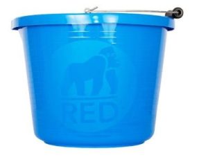 RED GORILLA PREMIUM BUCKET BLUE 15L