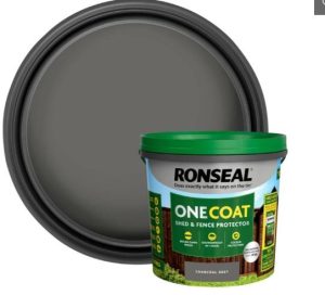 One Coat Shed & Fence Protector Charcoal Grey 5L