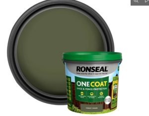 One Coat Shed & Fence Protector Forest Green 5L