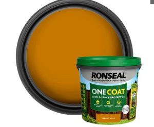 One Coat Shed & Fence Protector Harvest Gold 5L