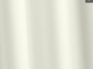 Polypropylene Shower Curtain Ivory