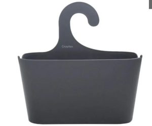 Plastic Shower Caddy Grey