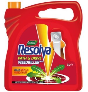 Resolva Path & Drive Weedkiller Ready To Use 3L