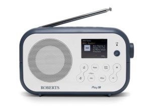 Roberts Radio Play30 DAB/DAB+/FM RDS Digital Radio Blue & White