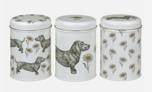 Thornback And Peel Round Caddies Dog And Daisy Assorted