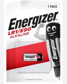 Energizer Alkaline LR1 Battery Pack of 1