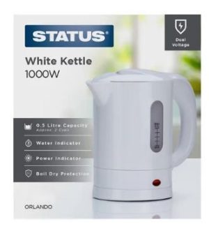 Status Orlando Travel Kettle 0.5lt Dual voltage