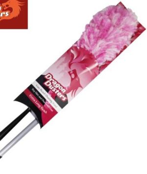 DRAGON DUSTERS EXTENDING DUSTING WAND PINK 135-192CM (53-75”)